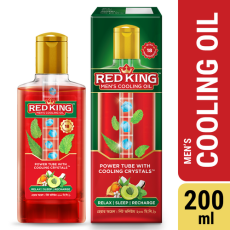 Red King Men's Cooling Oil 200ml