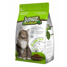 Jungle Premium Cat Food Adult Chicken & Fish 500gm