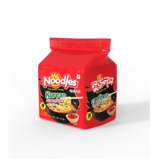 Mr. Noodles Korean Super Spicy(62gX4pcs)Famly Pk