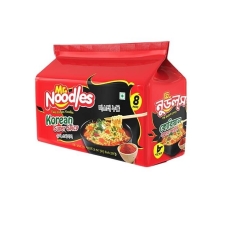Mr. Noodles Korean Super Spicy(62gX8pcs)Famly Pk