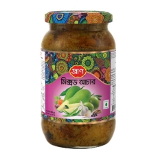PRAN Pickle Mixed 400 g Glass Jar