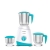 Havells ASPRO 600W Mixer Grinder 3 SS Jars Blue, 2 image