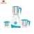 Havells ASPRO 600W Mixer Grinder 3 SS Jars Blue