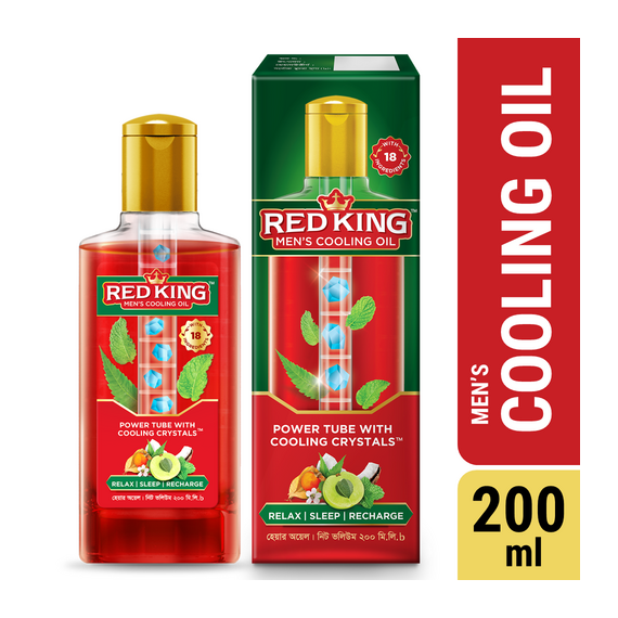 Red King Men's Cooling Oil 200ml