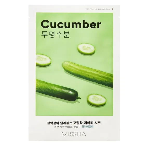 Missha Airy Fit Sheet Mask [Cucumber] 19gm