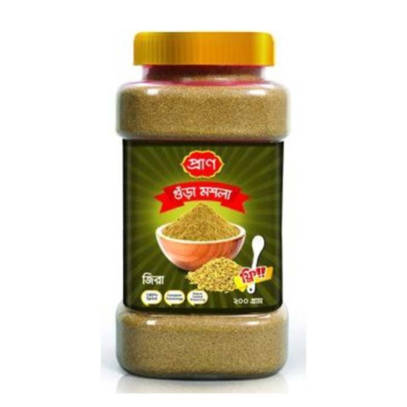 Pran Cumin Powder 200gm Jar