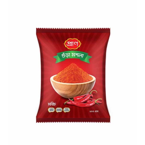 Pran Chilli Powder 100gm pouch