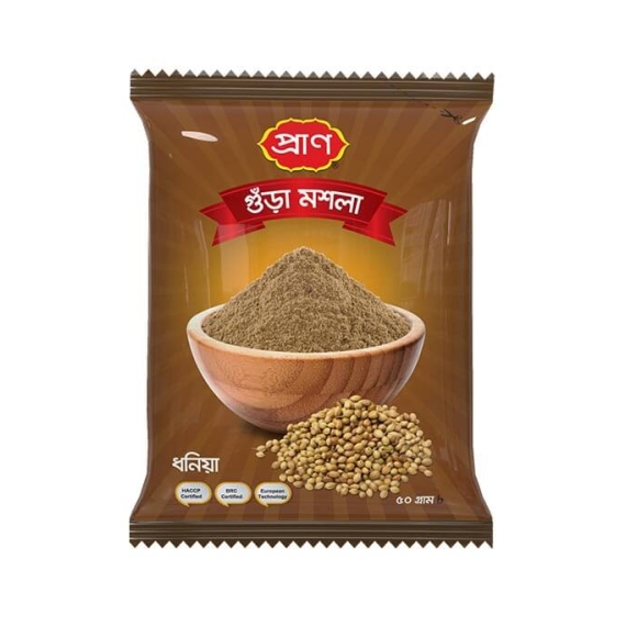 Pran Coriander Powder 50 gm pouch