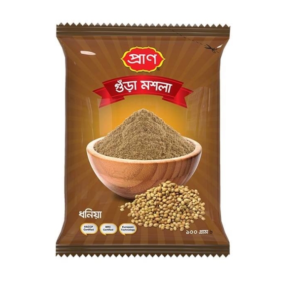 Pran Coriander Powder 100 gm pouch