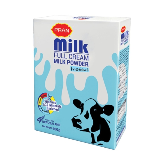 PRAN Full Cream Milk Powder 400gm