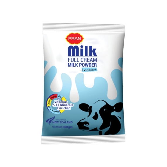 PRAN Full Cream Milk Powder 500gm