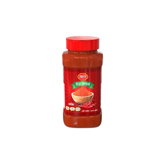 Pran Chilli powder 200 gm jar